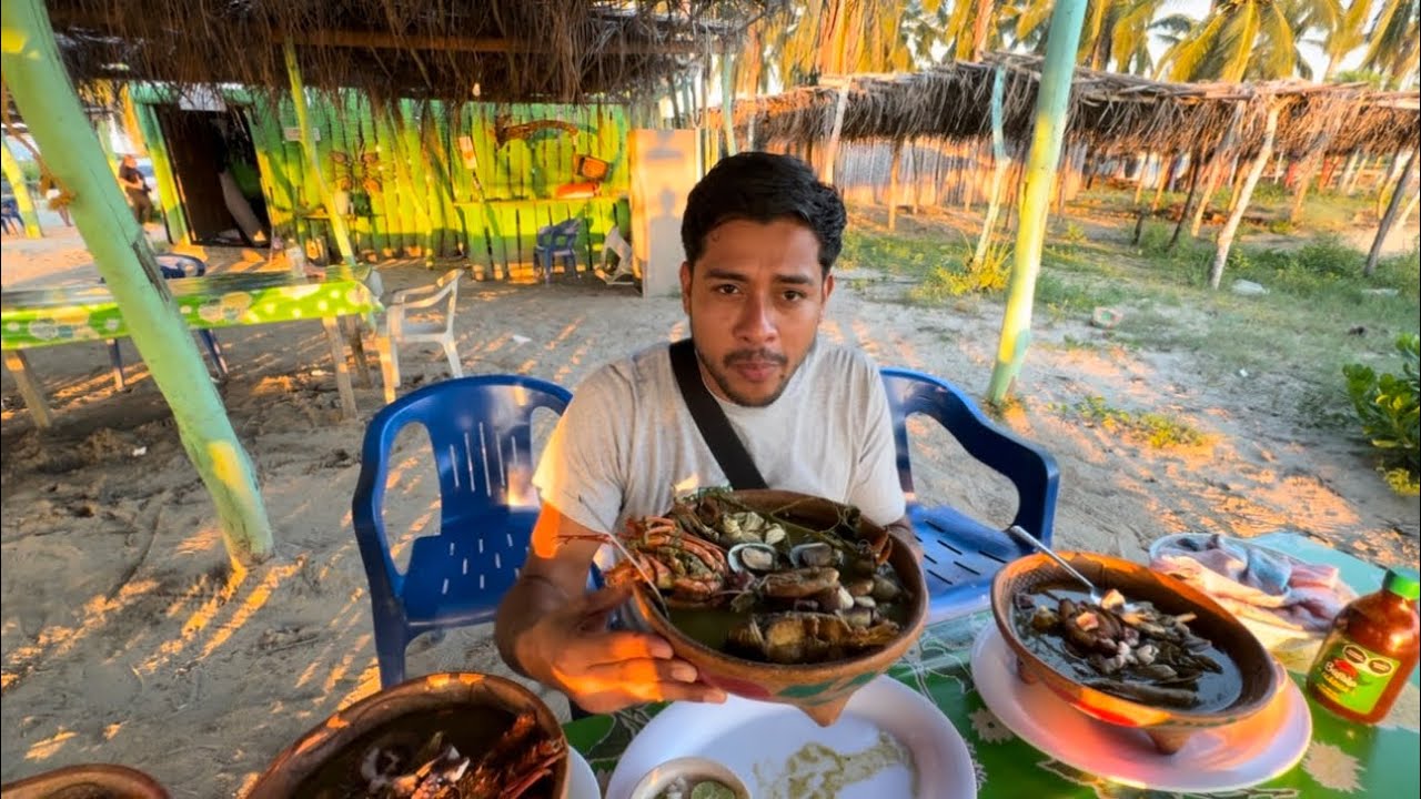 UN CALDO VERDE DE MARISCOS SIETE POTENCIAS EN LA BARRA DE TECOANAPA 