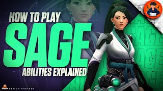 How to Play Sage - Valorant Agent Abilities Explained 🔥🔥