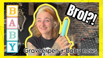 ✨ Action GRAVEERpen getest + onverwachte BABY reveal! 😱👶