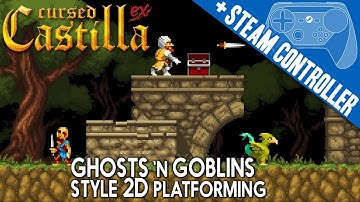 Cursed Castilla (Maldita Castilla EX) + Steam Controller 2D Platformer PC Gameplay