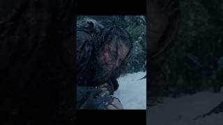 He climbed inside a dead horse to survive the blizzard! ❄️ #action #movie #viral