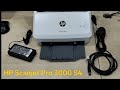 Hp Scanjet Pro 3000 S4 Unboxing, Hp Scanjet Pro 3000 S4 New Setup, Hp Scanjet Pro 3000 S4 First Look