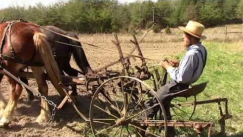Horse Drawn Gardening with Titus Morris - OffGrid Living - Homesteading - Kentucky