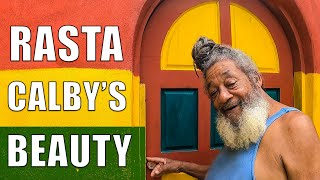 The place that made me stay in JAMAICA. Meet my friend RAS CALBY.