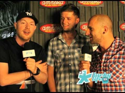 Mike interviews Eric Prydz& Refix Backstage at the Cream Opening Party, Amnesia 2010
