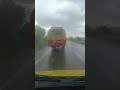 Rainy Day Time Bus Overtake#travel #vlogger #subhajit #like #comment #share