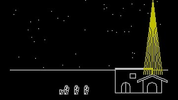 #8BitNativity in Sinclair BASIC on ZX Spectrum