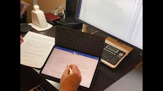Marking Electronic Exams (using an iPad, Surface or Computer)