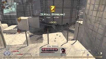 MW2:Throwing Knife Only 6v1 SnD Clutch!