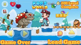 Pops World - Running Game Over Level 200 Complete