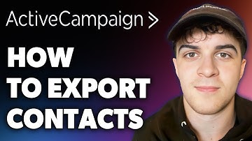 How to Export Contacts Activecampaign (Full 2024 Guide)
