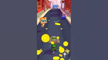 Talking Tom Hero Dash 1X Short Android IOS Gameplay #talkingtom #shortfeed #shorts