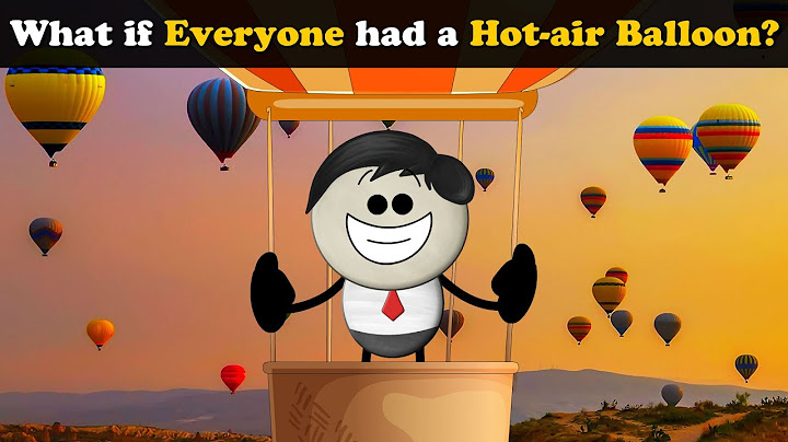 What if Everyone had a Hot-air Balloon? + more videos | #aumsum #kids #children #education #whatif