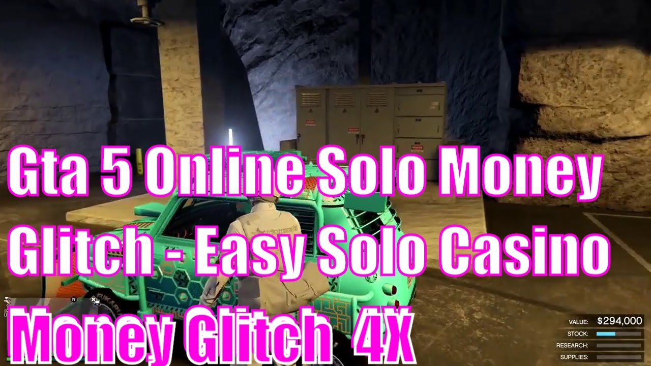 Gta 5 Online Solo Money Glitch Easy Solo Casino Money Glitch (100K Every Time) Gta 5 Online