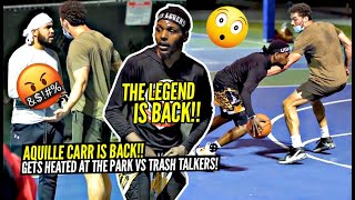 5'6 Aquille Carr HEATED 5v5 vs TRASH TALKERS In Miami!! The Mixtape Legend IS BACK!!