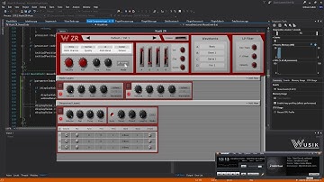 Wusik ZR (0033) GUI/Interface #programming #vst #juce #c++ #music