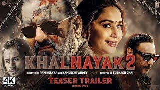 Khalnayak 2 film official trailer release||Sanjay dutt,Tiger shroff,raveena tondon,Shraddha kapoor