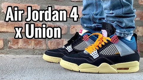 Air Jordan 4 x Union “Off Noir” Review & On Feet