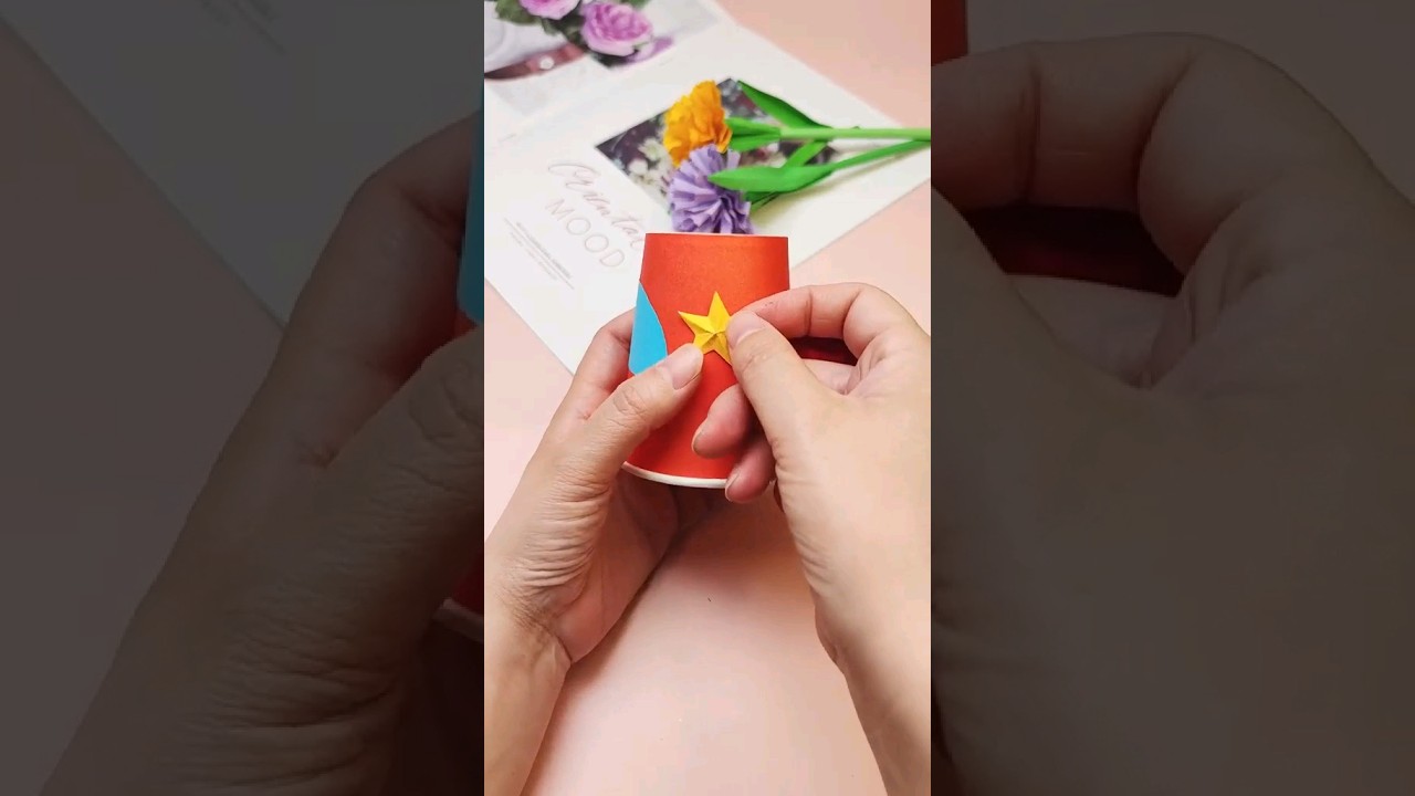 make a paper cup helicopter 🚁🚁|