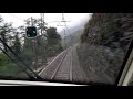 Train cab ride Luino - Bellinzona