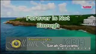 Forever's Not Enough - Sarah Geronimo (Karaoke)