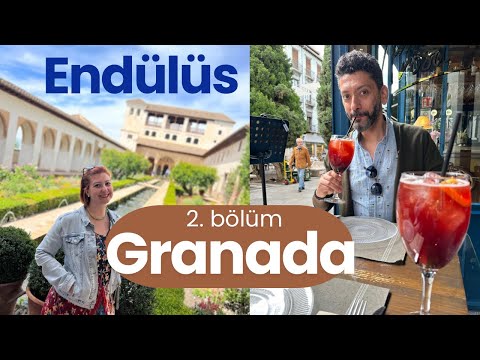 #İspanya #Endülüs Gezisi 2. Bölüm 🇪🇸 | GRANADA ELHAMRA SARAYI🏰