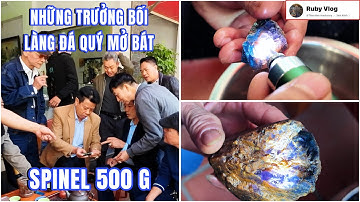 NHỮNG TRƯỞNG BỐI LÀNG ĐÁ QUÝ MỞ BÁT SPINEL 500 G