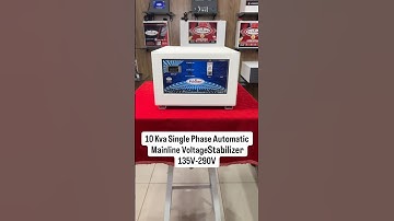 Pulstron 10 Kva Single Phase Automatic Mainline Voltage Stabilizer 135V-290V #voltagestabilizer
