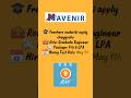 🚨 Mavenir Off Campus Drive 2026 Hiring Freshers! #freshersjobs #jobupdates #shorts #viraljobs #job