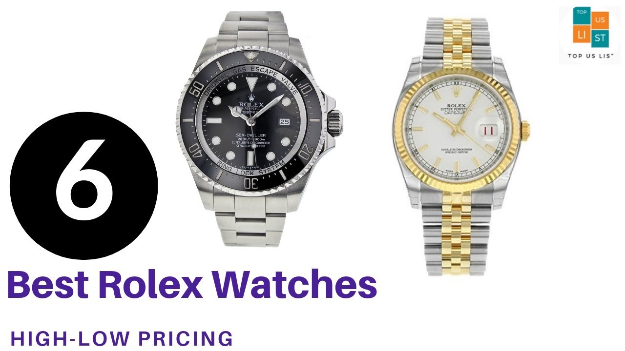 6 Budget Rolex Watches to Buy Online - List Reviews - YouTube