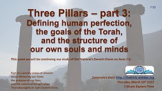 Relationshipful Meaning #3 - Maharal Derekh Chaim 1:2 part 3