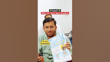 RPSC AEn Mains Batch | Feedback-1 | SaSuTi | Dushyant Sir #rpscaen #ese2026 #gate2026