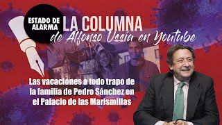 Así están siendo las VACACIONES a todo trapo de la familia de SÁNCHEZ en las MARISMILLAS,segú USSÍA