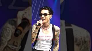 Black veil Brides - Knives and pens {Live}