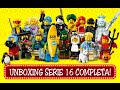 Unboxing e Recensione - Lego Minifigures 71013 Collezione Completa Serie 16