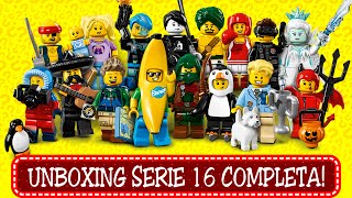 Unboxing e Recensione - Lego Minifigures 71013 Collezione Completa Serie 16