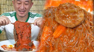 내가 만든 불냉면 & 한입떡갈비 먹방~MUKBANG EATINGSHOW