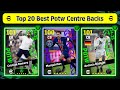 Top 20 Best Potw Centre Back In eFootball 2025 || Best CB In eFootball 2025 Mobile