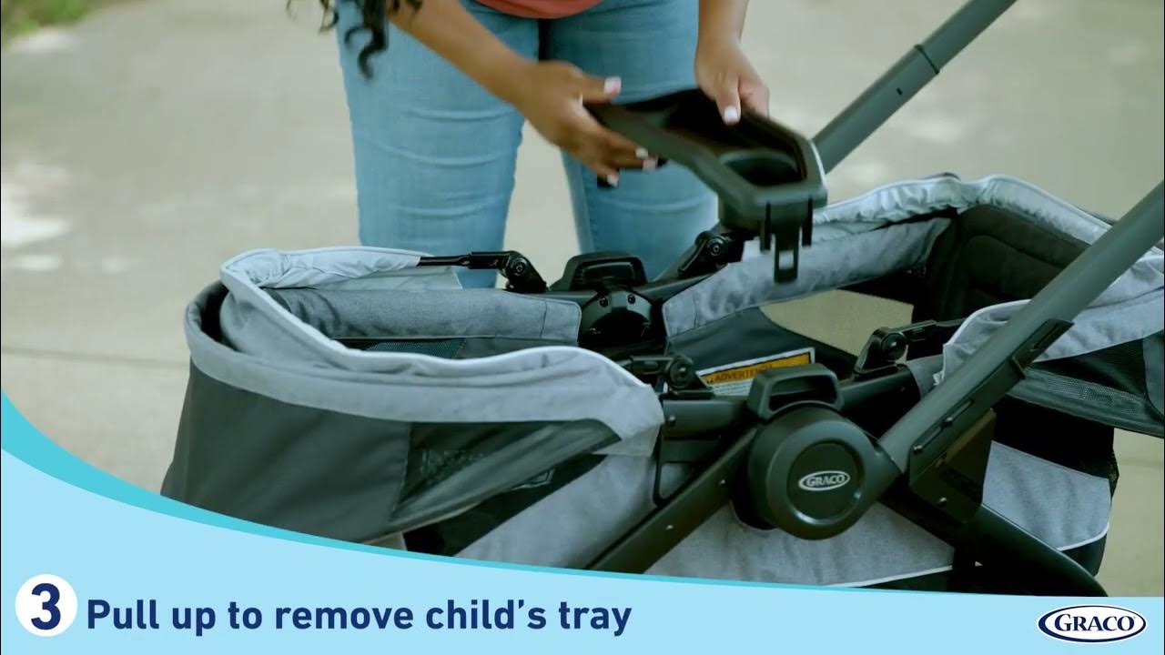How to Remove the Child's Tray on the Graco® Modes™ Adventure Stroller