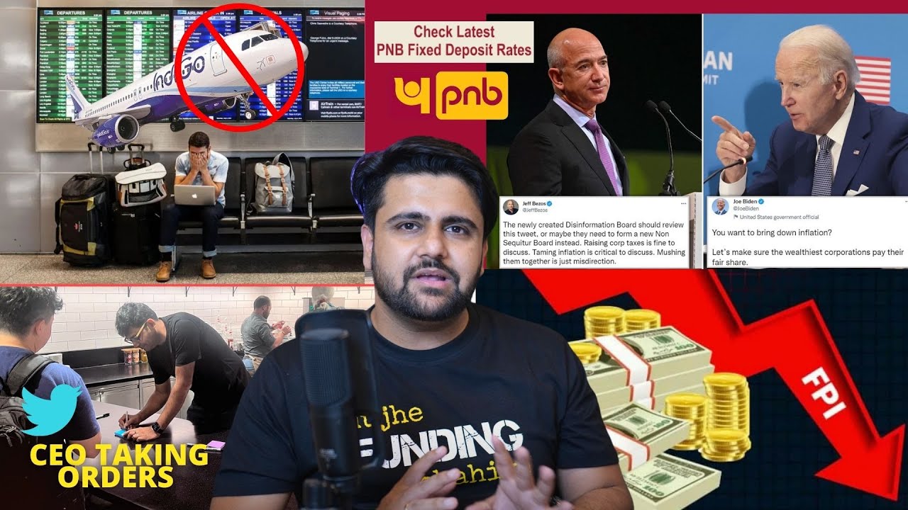 ₹80/😨, IndiGo Crew Mass Bunked, FD interest rates Hike,FPIs withdraw Business News Papa