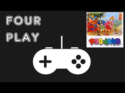 Four Play - Rod-Land - 8-bit Comparison