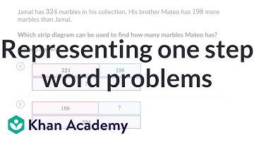 Representing one-step word problems | 3rd grade math (TX TEKS) | Khan Academy