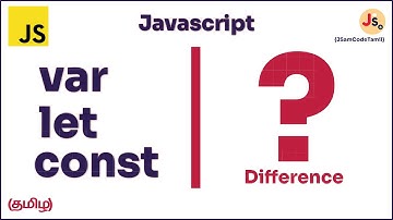 Difference between Var, Let and Const in JavaScript