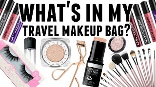 What&#39;s In My Travel Makeup Bag? | June 2016