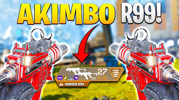 AKIMBO R-99 IS IN APEX - Apex Legends Funny & WTF Moments #20