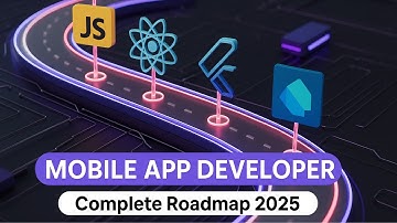 Mobile Development Roadmap 2025 | React Native vs Flutter | Full Beginner to Pro Guide