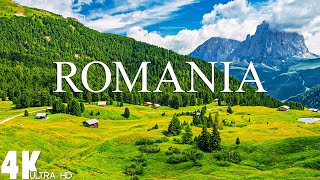 Bird's Eye View of ROMANIA in 4K UHD :  Relaxation Film 4K ( beautiful places in the world 4k )