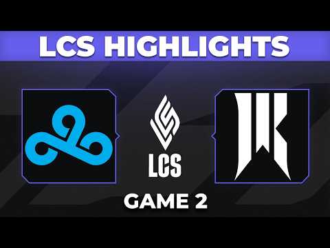 C9 vs SR Game 2 Highlights | LCS 2026 Playoffs | Cloud9 vs Shopify Rebellion
