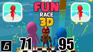 Fun Race 3D | Gameplay Part 5 | Level (71 - 95) + Bonus