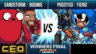 Sandstorm & Boomie vs Fiend & Pugsy - Winners Final - CEO 2019 2v2